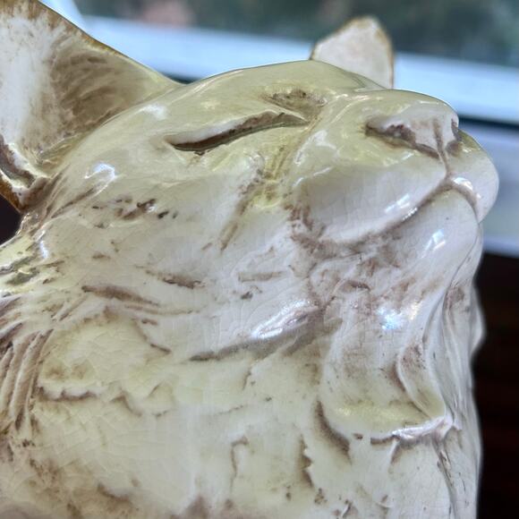 Vintage Freeman & McFarlin Ceramic Cat Sculpture – Signed California Pottery - Picture 9 of 15